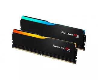 Оперативная память DDR5 32 Gb (6000 MHz) (Kit 16 Gb x 2) G.SKILL Ripjaws M5 RGB Black (F5-6000J3238F16GX2-RM5RK)
