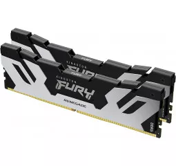 Оперативная память DDR5 32 Gb (6000 MHz) (Kit 16 Gb x 2) Kingston Fury Renegade Silver (KF560C32RSK2-32)