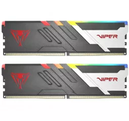 Оперативная память DDR5 32 Gb (6000 MHz) (Kit 16 Gb x 2) Patriot Viper Venom RGB (PVVR532G600C36K)