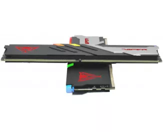 Оперативная память DDR5 32 Gb (6000 MHz) (Kit 16 Gb x 2) Patriot Viper Venom RGB (PVVR532G600C36K)