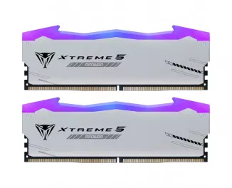 Оперативна пам'ять DDR5 32 Gb (6000 MHz) (Kit 16 Gb x 2) Patriot Viper Xtreme 5 RGB MPOWER (PVXR532G60C30KM)