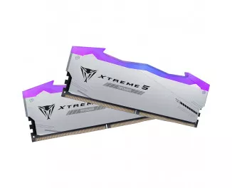 Оперативна пам'ять DDR5 32 Gb (6000 MHz) (Kit 16 Gb x 2) Patriot Viper Xtreme 5 RGB MPOWER (PVXR532G60C30KM)