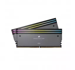 Оперативная память DDR5 32 Gb (6000 MHz) (Kit 16 Gb x 2) Сorsair Dominator Titanium RGB (CMP32GX5M2B6000Z30)