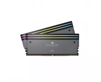 Оперативная память DDR5 32 Gb (6000 MHz) (Kit 16 Gb x 2) Сorsair Dominator Titanium RGB (CMP32GX5M2B6000Z30)