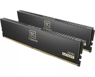 Оперативная память DDR5 32 Gb (6000 MHz) (Kit 16 Gb x 2) Team T-Create Expert Overclocking 10L Black (CTCED532G6000HC38ADC01)