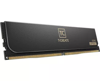 Оперативна пам'ять DDR5 32 Gb (6000 MHz) (Kit 16 Gb x 2) Team T-Create Expert Overclocking 10L Black (CTCED532G6000HC38ADC01)