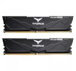 Оперативная память DDR5 32 Gb (6000 MHz) (Kit 16 Gb x 2) Team T-Force Vulcan Black (FLBD532G6000HC38JDC01)
