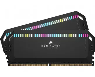 Оперативная память DDR5 32 Gb (6200 MHz) (Kit 16 Gb x 2) Corsair Dominator Platinum RGB (CMT32GX5M2X6200C36)