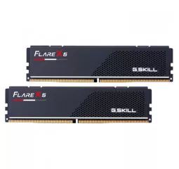 Оперативная память DDR5 32 Gb (6400 MHz) (Kit 16 Gb x 2) G.SKILL Flare X5 Matte Black (F5-6400J3240G16GX2-FX5)