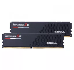 Оперативная память DDR5 32 Gb (6400 MHz) (Kit 16 Gb x 2) G.SKILL Ripjaws S5 Matte Black (F5-6400J3648F16GX2-RS5K)