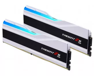 Оперативная память DDR5 32 Gb (6400 MHz) (Kit 16 Gb x 2) G.SKILL Trident Z5 RGB White (F5-6400J3239G16GX2-TZ5RW)