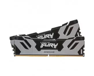 Оперативная память DDR5 32 Gb (6400 MHz) (Kit 16 Gb x 2) Kingston Fury Renegade Silver (KF564C32RSK2-32)