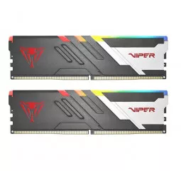 Оперативная память DDR5 32 Gb (6400 MHz) (Kit 16 Gb x 2) Patriot Viper Venom RGB (PVVR532G640C32K)