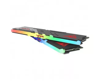 Оперативная память DDR5 32 Gb (6400 MHz) (Kit 16 Gb x 2) Patriot Viper Venom RGB (PVVR532G640C32K)