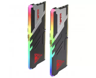 Оперативная память DDR5 32 Gb (6400 MHz) (Kit 16 Gb x 2) Patriot Viper Venom RGB (PVVR532G640C32K)