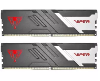 Оперативная память DDR5 32 Gb (6600 MHz) (Kit 16 Gb x 2) Patriot Viper Venom Black (PVV532G660C34K)