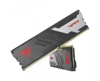 Оперативна пам'ять DDR5 32 Gb (6600 MHz) (Kit 16 Gb x 2) Patriot Viper Venom Black (PVV532G660C34K)