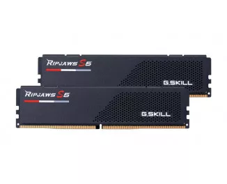Оперативная память DDR5 32 Gb (6800 MHz) (Kit 16 Gb x 2) G.SKILL Ripjaws S5 Matte Black (F5-6800J3445G16GX2-RS5K)