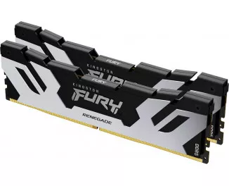 Оперативная память DDR5 32 Gb (7200 MHz) (Kit 16 Gb x 2) Kingston Fury Renegade Silver (KF572C38RSK2-32)