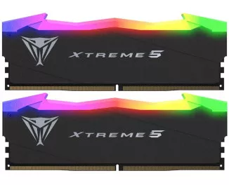 Оперативна пам'ять DDR5 32 Gb (7800 MHz) (Kit 16 Gb x 2) Patriot Viper Xtreme 5 RGB (PVXR532G78C38K)