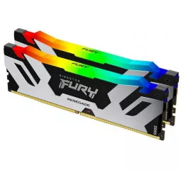 Оперативная память DDR5 32 Gb (8000 MHz) (Kit 16 Gb x 2) Kingston Fury Renegade RGB (KF580C38RSAK2-32)