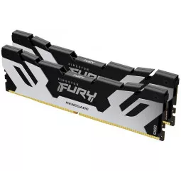 Оперативная память DDR5 32 Gb (8000 MHz) (Kit 16 Gb x 2) Kingston Fury Renegade Silver (KF580C38RSK2-32)