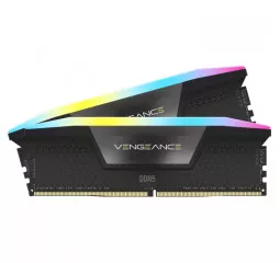 Оперативная память DDR5 48 Gb (5200 MHz) (Kit 24 Gb x 2) Corsair Vengeance RGB Black (CMH48GX5M2B5200C38)