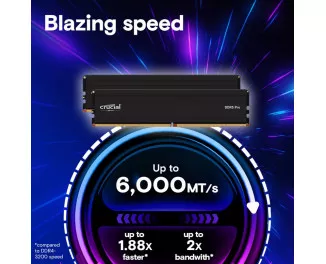 Оперативная память DDR5 48 Gb (5600 MHz) Crucial Pro (CP48G56C46U5)