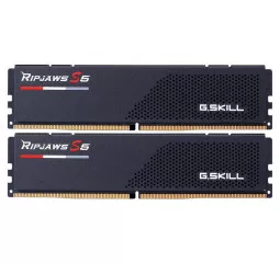 Оперативная память DDR5 48 Gb (5600 MHz) (Kit 24 Gb x 2) G.SKILL Ripjaws S5 Black (F5-5600J4040D24GX2-RS5K)