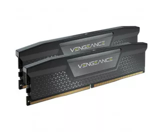 Оперативная память DDR5 48 Gb (6000 MHz) (Kit 24 Gb x 2) Corsair Vengeance Black (CMK48GX5M2B6000C30)
