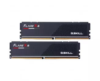 Оперативна пам'ять DDR5 48 Gb (6000 MHz) (Kit 24 Gb x 2) G.SKILL Flare X5 Matte Black (F5-6000J3036F24GX2-FX5)