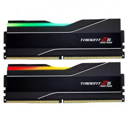 Оперативна пам'ять DDR5 48 Gb (6000 MHz) (Kit 24 Gb x 2) G.SKILL Trident Z5 Neo RGB Matte Black (F5-6000J4048F24GX2-TZ5NR)
