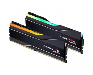Оперативна пам'ять DDR5 48 Gb (6000 MHz) (Kit 24 Gb x 2) G.SKILL Trident Z5 Neo RGB Matte Black (F5-6000J4048F24GX2-TZ5NR)
