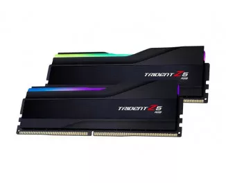 Оперативная память DDR5 48 Gb (8000 MHz) (Kit 24 Gb x 2) G.SKILL Trident Z5 RGB Black (F5-8000J4048F24GX2-TZ5RK)