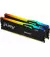 Оперативна пам'ять DDR5 64 Gb (5200 MHz) (Kit 32 Gb x 2) Kingston Fury Beast RGB EXPO (KF552C40BB2AK2-64)