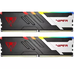 Оперативная память DDR5 64 Gb (5600 MHz) (Kit 32 Gb x 2) Patriot Viper Venom RGB (PVVR564G560C40K)