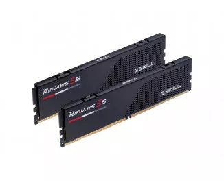 Оперативная память DDR5 64 Gb (6000 MHz) (Kit 32 Gb x 2) G.SKILL Ripjaws S5 Black (F5-6000J3238G32GX2-RS5K)