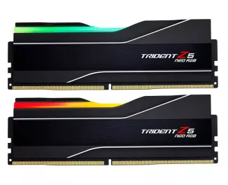 Оперативная память DDR5 64 Gb (6000 MHz) (Kit 32 Gb x 2) G.SKILL Trident Z5 Neo RGB (F5-6000J3040G32GX2-TZ5NR)