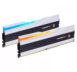 Оперативная память DDR5 64 Gb (6000 MHz) (Kit 32 Gb x 2) G.SKILL Trident Z5 RGB White (F5-6000J3040G32GX2-TZ5RW)