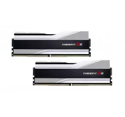 Оперативная память DDR5 64 Gb (6000 MHz) (Kit 32 Gb x 2) G.SKILL Trident Z5 Silver (F5-6000J3238G32GX2-TZ5S)