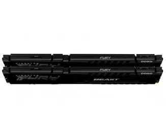 Оперативная память DDR5 64 Gb (6000 MHz) (Kit 32 Gb x 2) Kingston Fury Beast EXPO Black (KF560C36BBEK2-64)