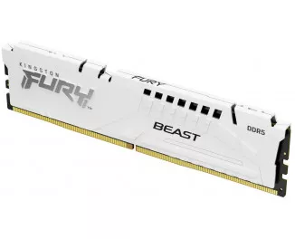 Оперативная память DDR5 64 Gb (6000 MHz) (Kit 32 Gb x 2) Kingston Fury Beast White (KF560C30BWK2-64)
