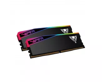 Оперативная память DDR5 64 Gb (6000 MHz) (Kit 32 Gb x 2) Patriot Viper Elite 5 Ultra RGB (VEUR564G6028K)