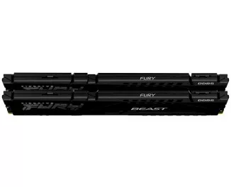 Оперативная память DDR5 64 Gb (6400 MHz) (Kit 32 Gb x 2) Kingston Fury Beast EXPO Black (KF564C32BBEK2-64)