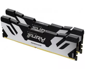 Оперативная память DDR5 64 Gb (6400 MHz) (Kit 32 Gb x 2) Kingston Fury Renegade Silver (KF564C32RSK2-64)
