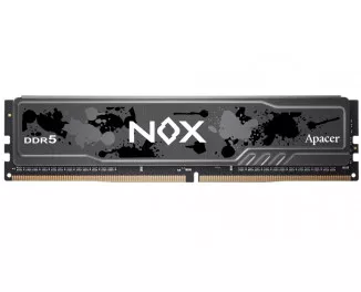 Оперативная память DDR5 8 Gb (5200 MHz) Apacer NOX (AH5U08G52C52RMBAA-1)
