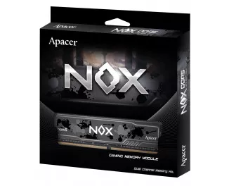 Оперативна пам'ять DDR5 8 Gb (5200 MHz) Apacer NOX (AH5U08G52C52RMBAA-1)