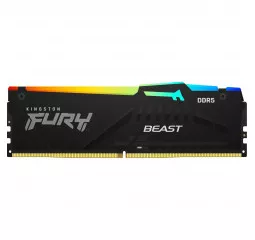 Оперативная память DDR5 8 Gb (5200 MHz) Kingston Fury Beast RGB (KF552C40BBA-8)