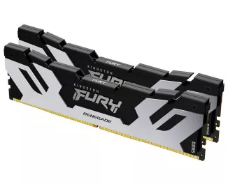 Оперативна пам'ять DDR5 96 Gb (6000 MHz) (Kit 48 Gb x 2) Kingston Fury Renegade Silver (KF560C32RSK2-96)