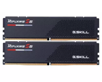 Оперативная память DDR5 96 Gb (6400 MHz) (Kit 48 Gb x 2) G.SKILL Ripjaws S5 Black (F5-6400J3239F48GX2-RS5K)